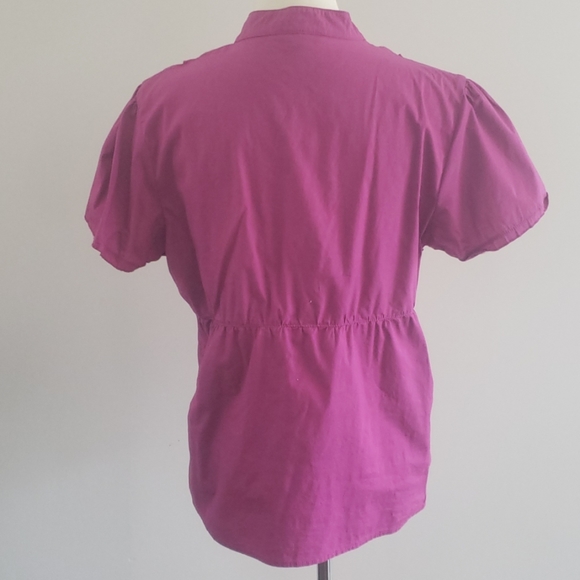 Andrew & Co. Fuscia Blouse - Picture 5 of 7